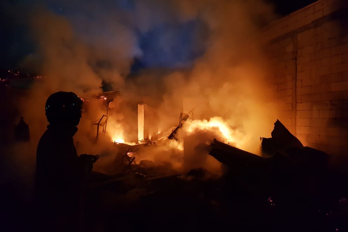 Kebakaran Bengkel di Tangerang, 1 Korban Hangus Dinyatakan Meninggal Dunia Terjadi pada Kamis (11/8/2022)