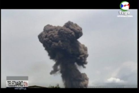 4 Ledakan Beruntun Mengguncang Sebuah Kamp Militer, 600 Orang Luka, 20 Tewas