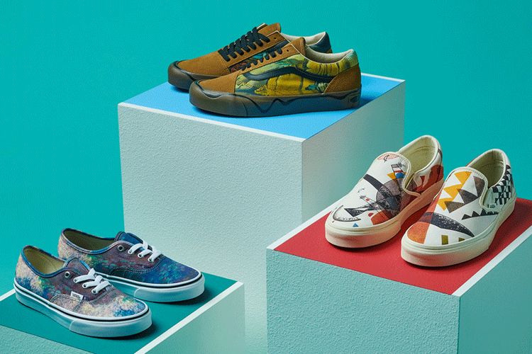 Koleksi kolaborasi Vans dengan Museum of Modern Art (MoMA)