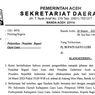 Pj Bupati Gayo Lues Aceh Diganti, Sakit Sejak Desember 2022