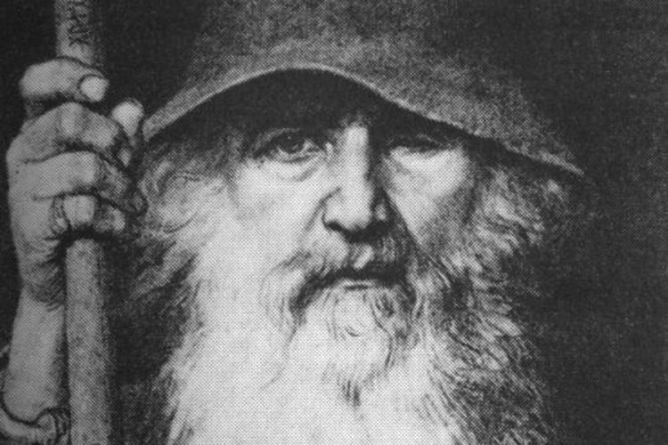 Dewa Odin yang diadopsi sebagai sosok Sinterklas
