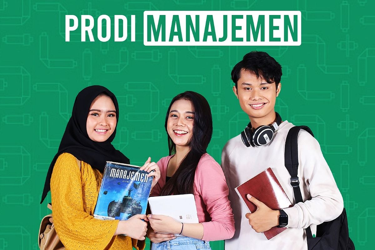 Potret mahasiswa Program Studi (Prodi) Manajemen Universitas Bina Sarana Informatika (BSI).