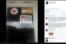 Beredar di Facebook, Protes Pendukung Ahok yang Rumahnya Ditempeli Stiker Agus-Sylvi