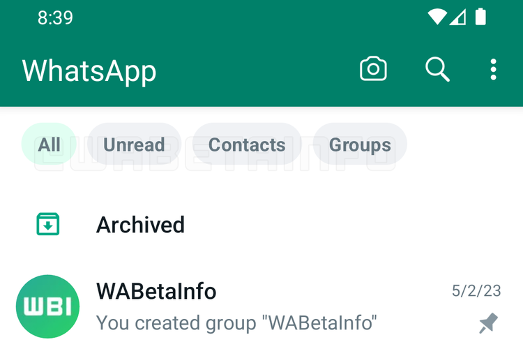 WhatsApp dikabarkan tengah mengembangkan fitur baru Chat Filter untuk memudahkan pengguna menyortir dan menyederhanakn manajemen pesan di dalam aplikasi