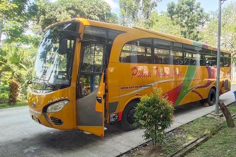 Pemudik jalur darat mulai meningkat, paling banyak tujuan Kalimantan Selatan menggunakan bus antar Provinsi.