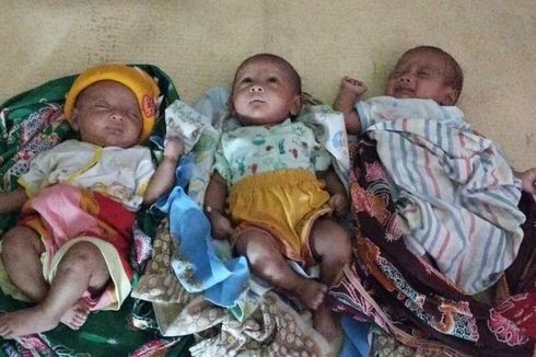 Perjuangan Ibu di Pedalaman NTT, Lahirkan dan Rawat Bayi Kembar 3 di Tengah Keterbatasan Ekonomi