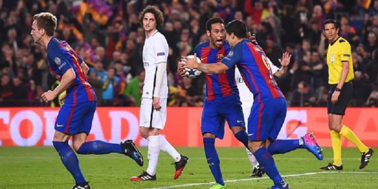 Momen Barcelona Comeback Lawan Psg Masuk Kamus Bahasa Perancis Halaman All Kompas Com