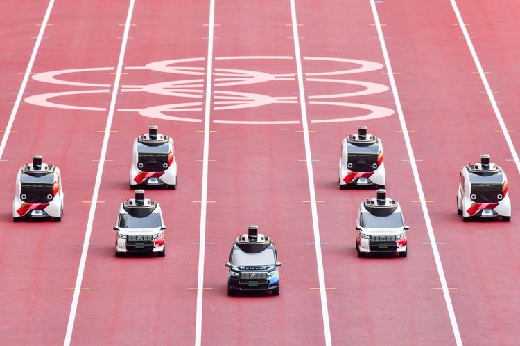 Field Support Robot (FSR) yang dikembangkan Toyota membantu penyelenggaraan Olimpiade