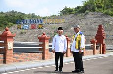 Resmikan Bendungan Cipanas, Wapres Harap Dongkrak Ekonomi Lokal