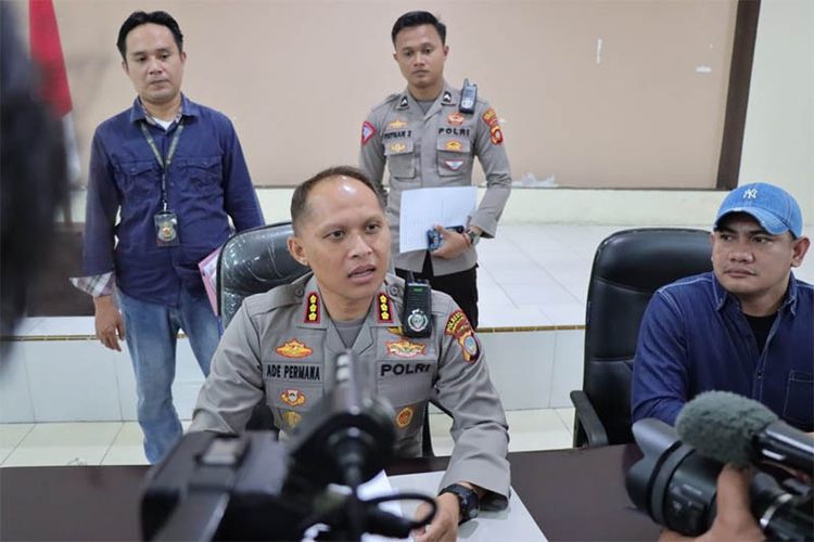 Kapolresta Gorontalo Kota Kombes Pol Ade Permana.