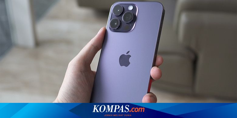 Jadi HP Terlaris di Dunia, Harga iPhone 14 Pro Max Kini Mulai Rp 20 Juta - Kompas.com - Tekno Kompas.com
