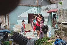 Gempa Cianjur, Puluhan Warga Histeris Berlarian ke Lapangan Terbuka, Atap Rumah Jebol