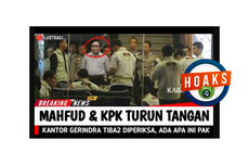 [VIDEO] Hoaks KPK dan Mahfud MD Periksa Kantor Gerindra, Simak Penjelasannya