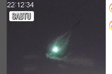 Viral Video Cahaya di Langit Yogya, Benarkah Ada Meteor yang Jatuh?