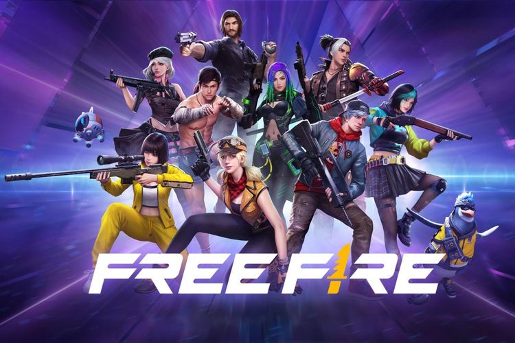 Ilustrasi logo baru untuk game battle royale Free Fire.