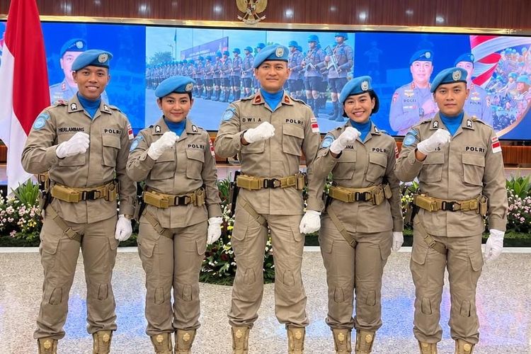 5 Personel Polda Jatim Dikirim Jalankan Misi Perdamaian PBB di Afrika Tengah