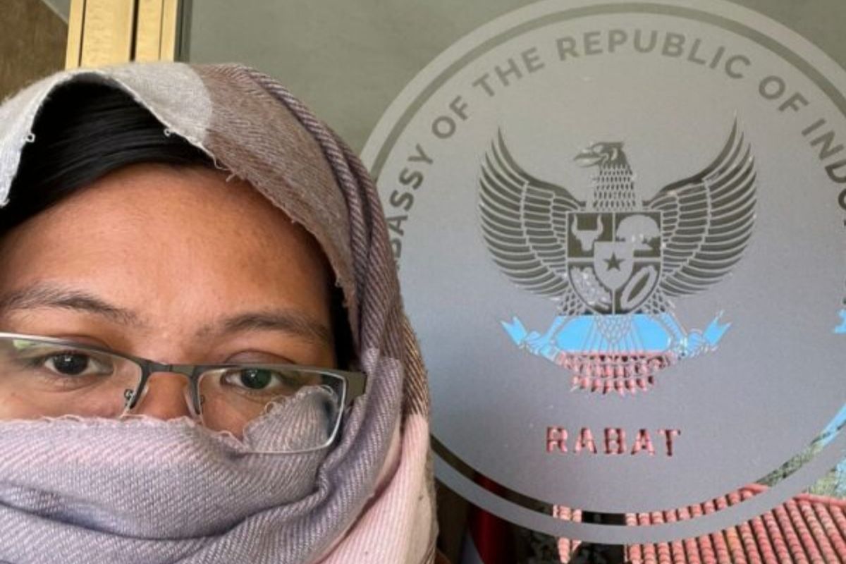 Lely R (33) wanita asal Kelurahan Teluk Pucung, Kecamatan Bekasi Utara, Kota Bekasi mengaku tertahan di Kedubes RI di Maroko usai kabur dari tempat kerjanya.