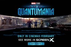 Nonton Ant-Man and The Wasp Quantumania di Studio ScreenX, Penonton: Rasanya Lebih Wow!