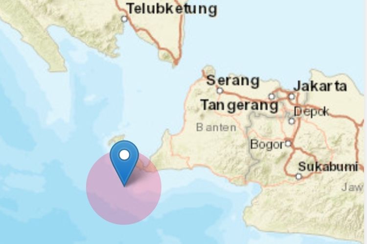 Gempa Banten 14 Januari 2022