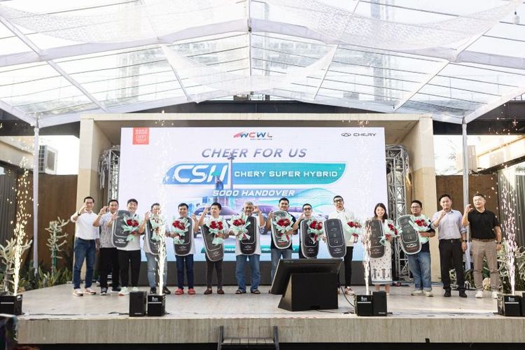 Chery Indonesia menyerahkan 5.000 unit TIGGO Series Chery Super Hybrid (CSH) kepada Chery Family, Sabtu (24/1/2026).