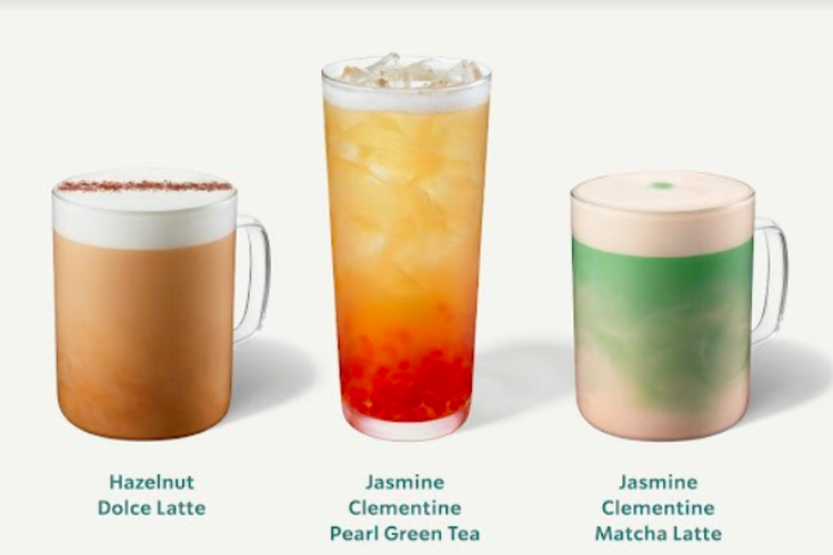 Minuman baru Starbucks di tahun 2023