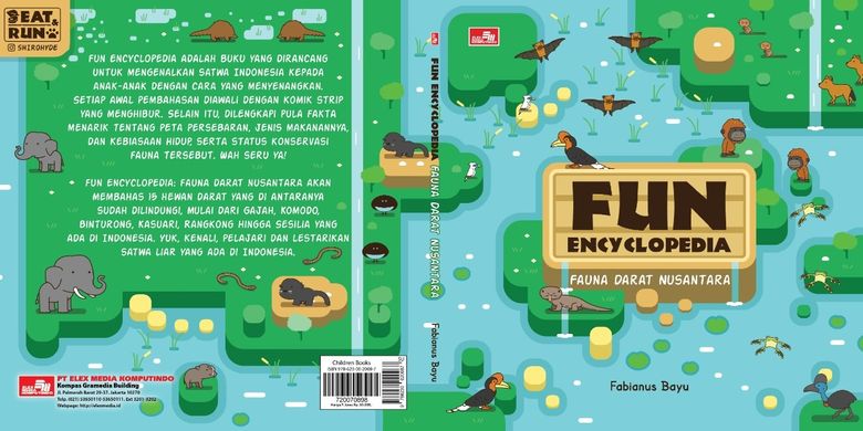 Fun Encyclopedia terbitan Elex Media Komputindo terbagi menjadi dua seri yaitu: Fauna Darat Nusantara dan Fauna Air Nusantara yang diisi dengan komik strip dan informasi terkait satwa-satwa yang ada di Indonesia.