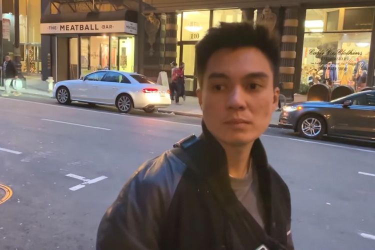 Baim Wong kebingungan saat mobil sewaannya hilang di jalanan San Francisco, AS.