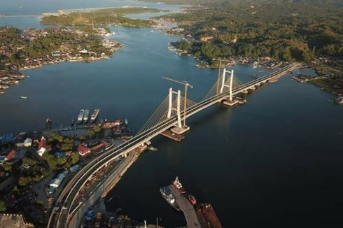 Jembatan Teluk Kendari Persingkat Waktu Tempuh Kota Lama-Poasia 5 Menit