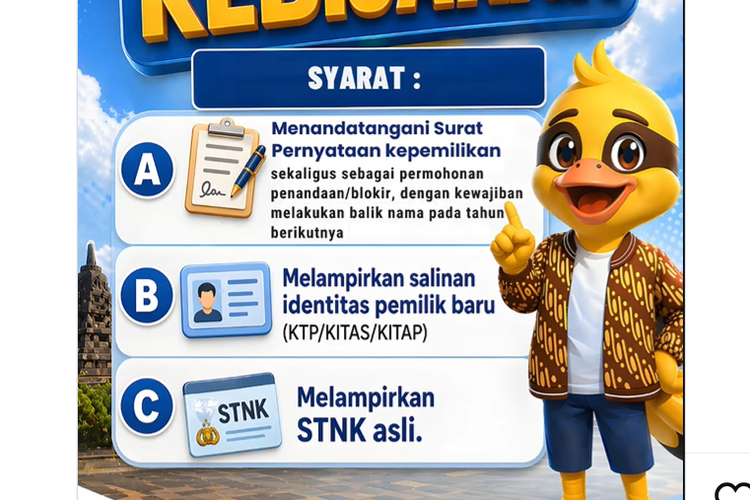 Bayar Pajak Kendaraan di Jateng Bisa Tanpa KTP tapi Wajib Balik Nama 2027, Ini Formatnya