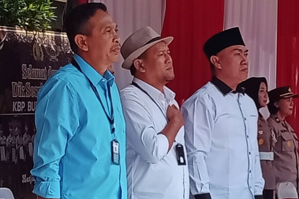 Sejumlah 3 calon wali kota Malang beserta calon wali kota atau perwakilannya ikut deklarasi damai Pilkada 2024 dan doa bersama lintas agama di Mapolresta Malang Kota, Rabu (25/9/2024).