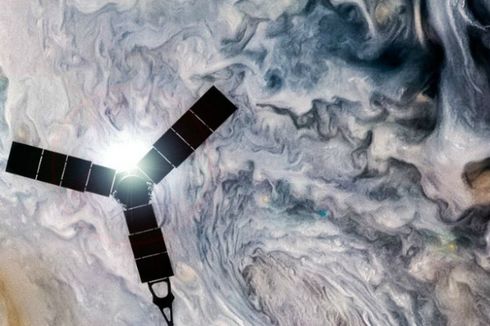 Melihat Rupa Jupiter yang Menawan dari Mata Juno