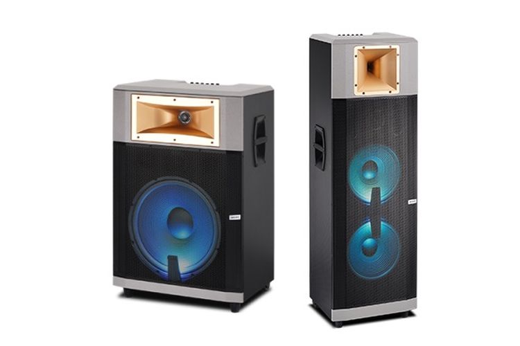 Speaker Sharp S Pro CBOX?SPRO15B (kiri), CBOX?SPRO22B (kanan)