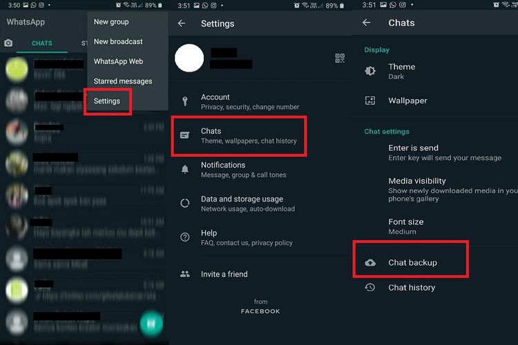 Cara Backup Chat Whatsapp Agar Tidak Hilang Saat Ganti Ponsel Halaman All Kompas Com