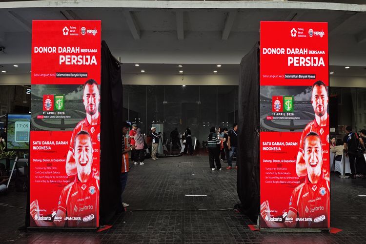 Persija Vs Persebaya: Macan Kemayoran Gelar Kegiatan Donor Darah di GBK