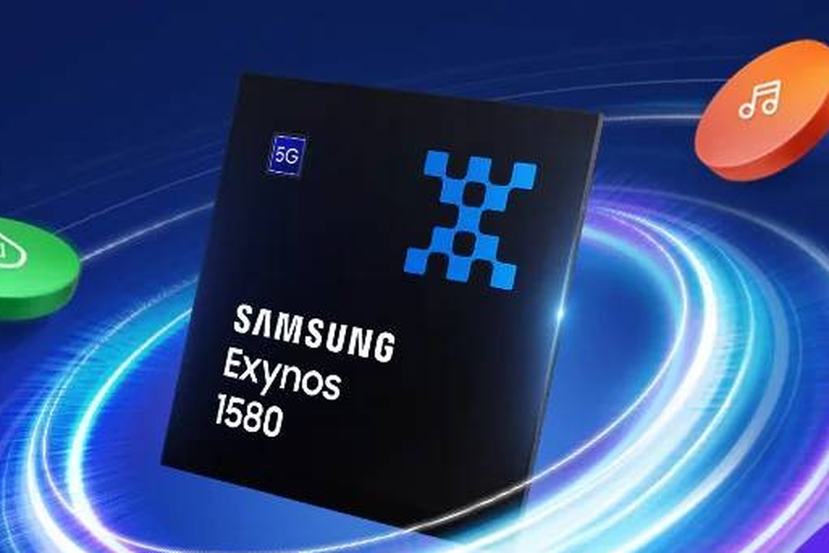 Samsung merilis chipset Exynos 1580.