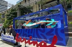 Replika Mobil Formula E Dipamerkan di Sarinah Jelang Jakarta E-Prix 2025 