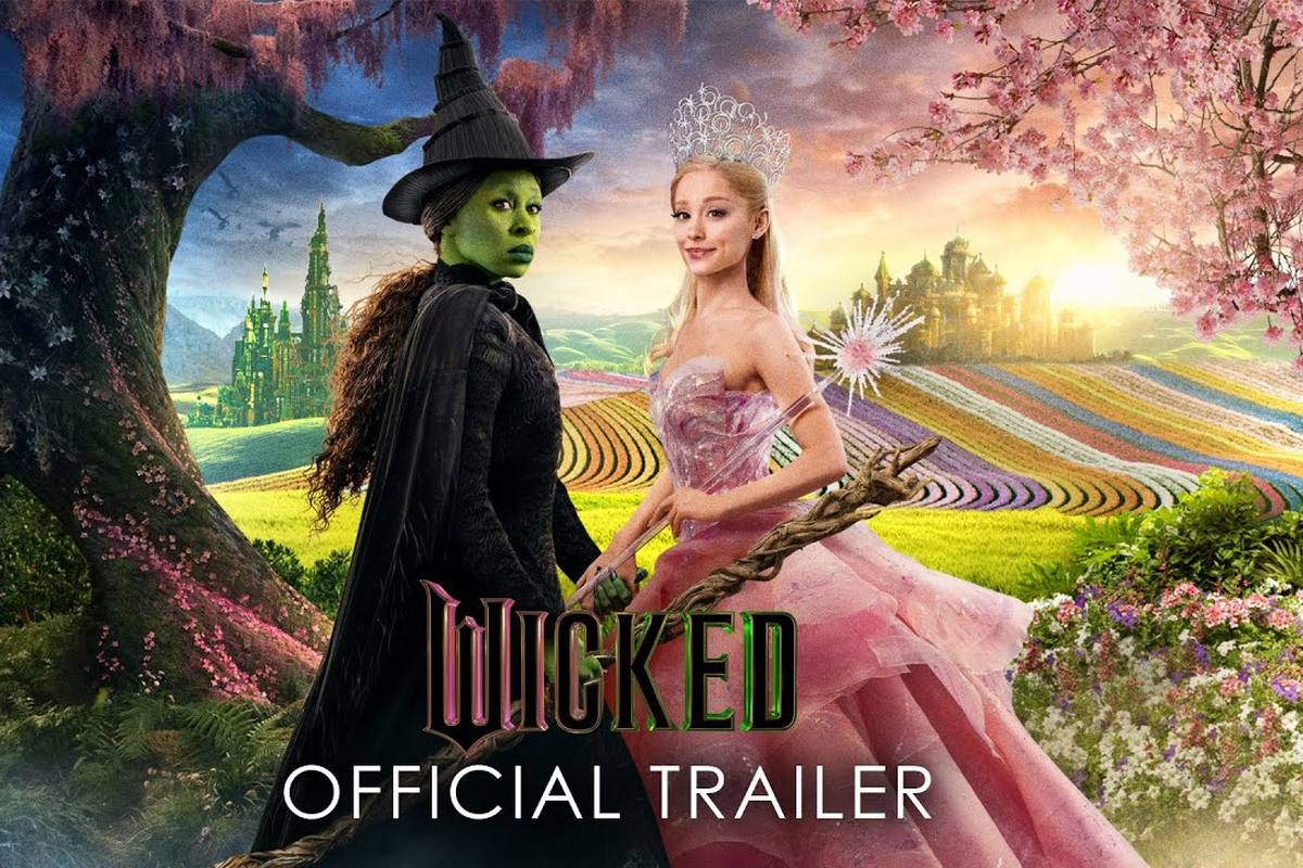 Film musikal bertajuk Wicked bagian pertama yang dibintangi oleh penyanyi Ariana Grande, bersama Ethan Slater, Jonathan Bailey, dan Jeff Goldblum, dan lainnya mulai tayang di bioskop Indonesia mulai 20 November 2024.
