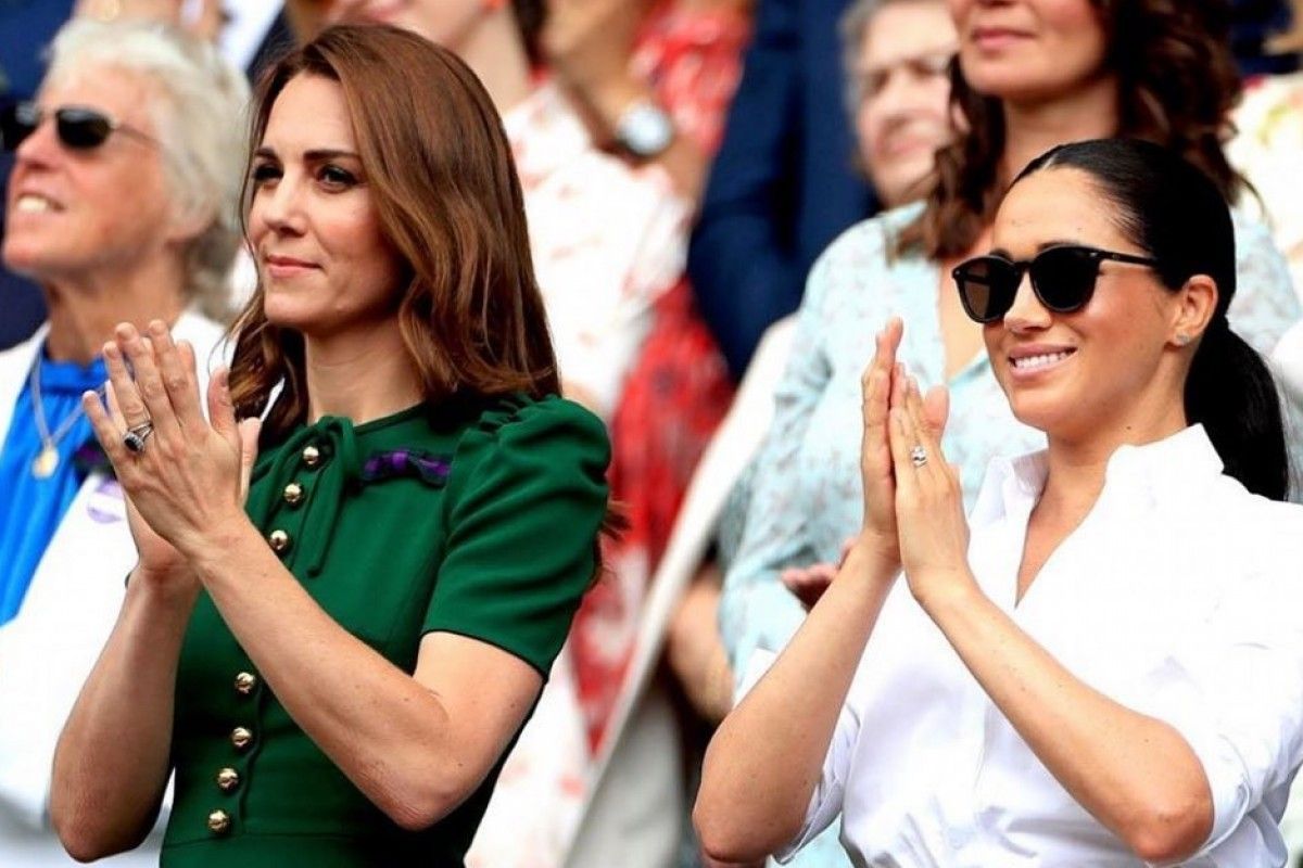 Kate Middleton dan Meghan Markle.