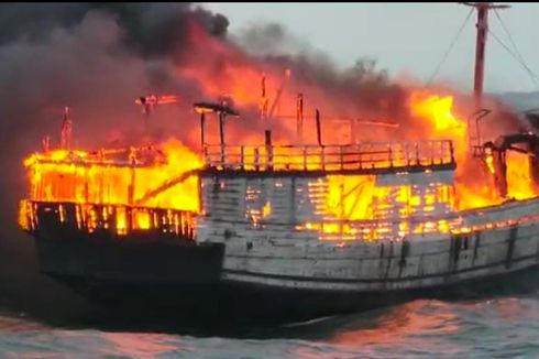 Kapal Kargo Tujuan Karimun Terbakar di Perairan Batam, Nakhoda Tewas