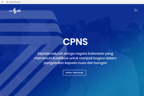 Pelamar CPNS 2019 Belum Bisa Registrasi, BKN: Rencananya Nanti Malam