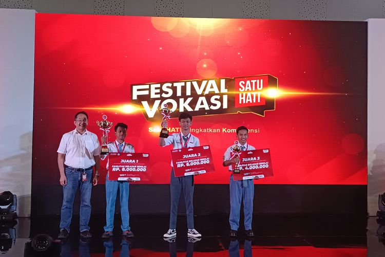 Festival Vokasi Satu Hati 2023 yang diadakan oleh Astra Honda Motor 