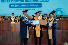 Ubah Wajah Industri Jamu, Irwan Hidayat Raih Gelar Honoris Causa dari Unnes