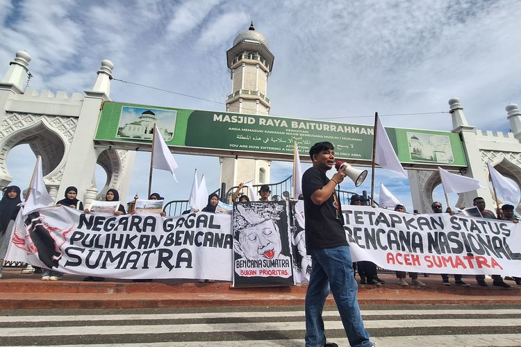 Bendera Putih Berkibar di Aceh, Ini Respons Satgas PRR soal Tuntutan Bencana Nasional