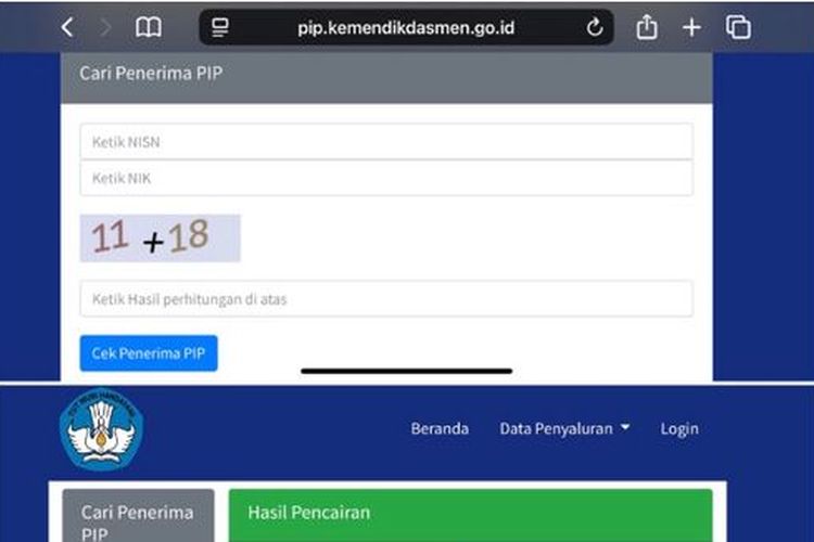 Cara Cek PIP Lewat HP 2025, Klik pip.kemendikdasmen.go.id