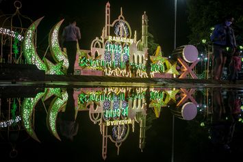 Semarak Lampion Sambut Ramadhan di Kota Solo
