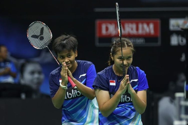 Ganda putri Indonesia, Meilysa Trias Puspita Sari/Rachel Allesshya Rose. Terbaru, Meilysa/Rachel lolos ke perempat final Spain Masters 2023 pada Kamis (30/3/2023).