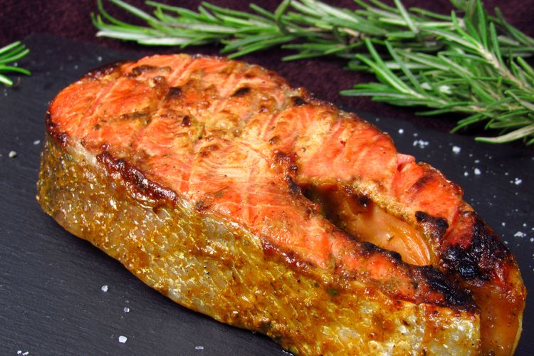 Salmon adalah menu tetap Victoria Beckham selama bertahun-tahun.