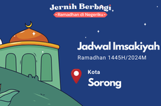 Jadwal Imsakiyah Kota Sorong Selama Ramadhan 2024 