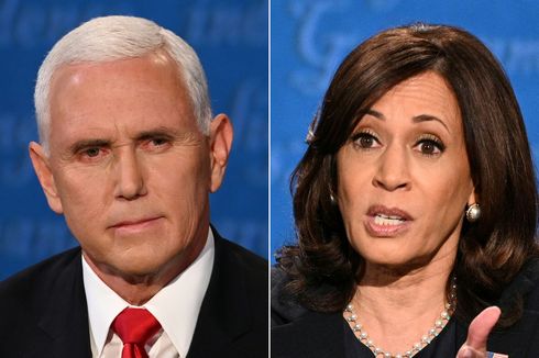 Diinterupsi Saat Debat, Kamala Harris: Tuan Wakil Presiden, Saya Sedang Bicara