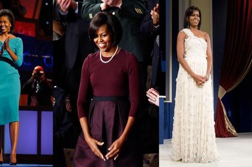Cara Cerdas Michelle Obama Samarkan Tanda Penuaan
